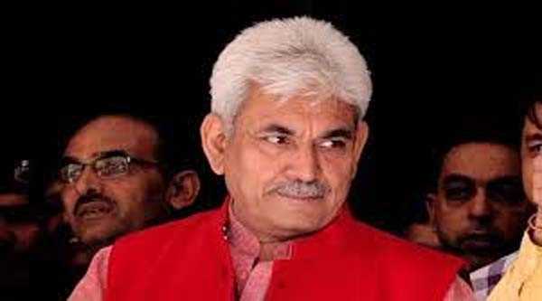 जम्मू कश्मीर में राजनीतिक माहौल बनाने सौंपी गई है कमान सिन्हा को